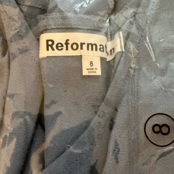 Reformation Gavin Dress in Morning Glory - Picture 13 of 14